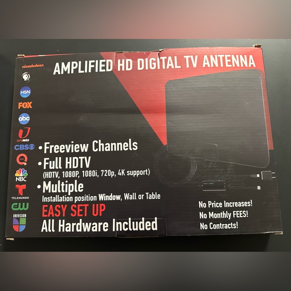 TV antenna (option of buying one or two)